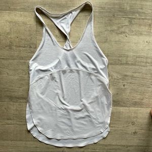 White lululemon tank